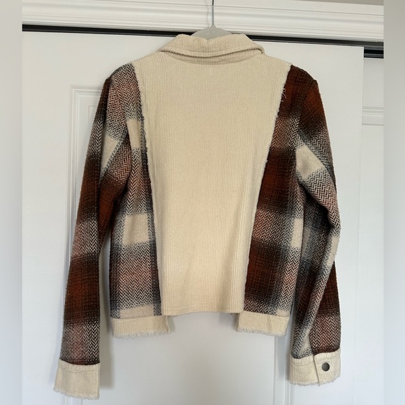 Plaid and Corduroy Mystree Jacket NWOT - Picture 3 of 5